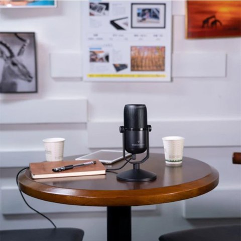 Mikrofon Thronmax Mdrill Zero Plus 96kHz Jet Black studyjny do streamingu