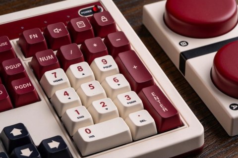 Klawiatura mechaniczna 8BitDo 108 Retro gamingowa z PBT i Kailh V2