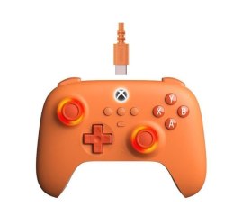 Gamepad 8BitDo Ultimate C Xbox pomarańczowy przewodowy