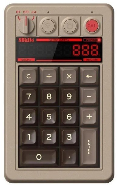 8BitDo Klawiatura numeryczna C64 Ed bluetooth retro mechaniczna