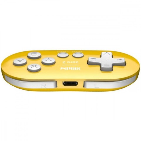 Gamepad 8BitDo Zero 2 Yellow Bluetooth do Android i Nintendo Switch