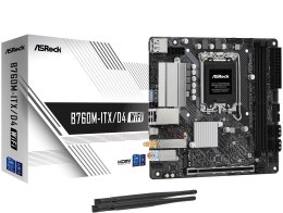 Płyta główna ASRock B760M-ITX/D4 WiFi 6E LGA1700 mini ITX DDR4 M2 USB C