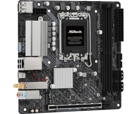 Płyta główna ASRock B760M-ITX/D4 WiFi 6E LGA1700 mini ITX DDR4 M2 USB C
