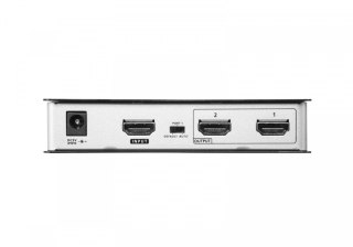 Rozdzielacz HDMI ATEN VS182B 2-portowy 4K Ultra HD aluminiowy