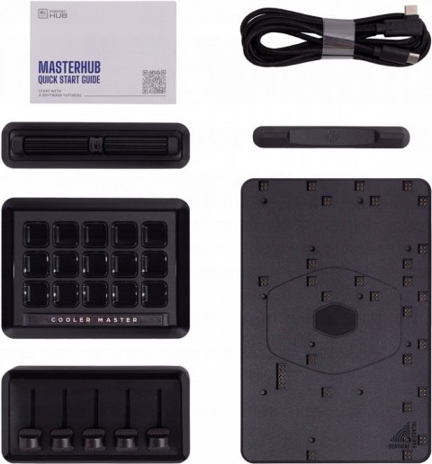 Cooler Master Master Hub Stream Kit panel do streamingu modułowy PC OBS