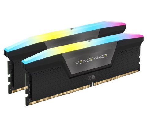 Pamięć RAM Corsair Vengeance RGB DDR5 32GB 2x16GB 6400 MHz CL30 Intel XMP