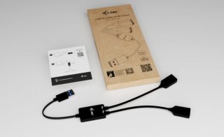 HUB I-tec USB-A 2 porty mały elastyczny adapter z szybkim transferem