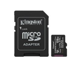 Karta pamięci microSD Kingston 128GB Canvas Select+ G3 150MB/s z adapterem