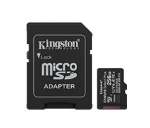 Karta pamięci Kingston 256GB Canvas Select+ microSD 150MB/s A1