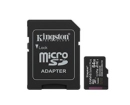 Karta pamięci microSD Kingston 64GB Canvas Select+ 100MB/s z adapterem