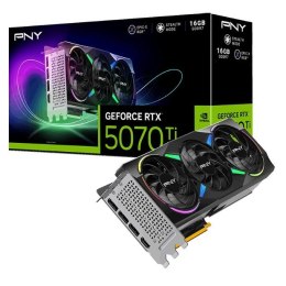 Karta graficzna PNY GeForce RTX 5070 Ti OC 16GB 256-bit wydajna do gier