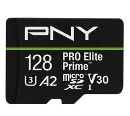 PNY Karta pamięci mSDXC Elite Prime 128GB 200MBs do 4K