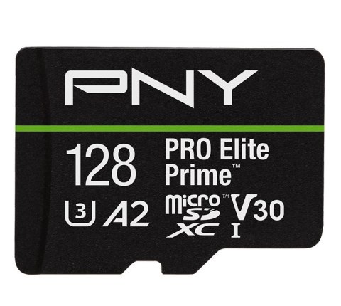 PNY Karta pamięci mSDXC Elite Prime 128GB 200MBs do 4K