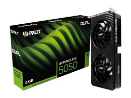 Karta graficzna Palit GeForce RTX 5050 Dual 8GB GDDR6 HDMI DisplayPort RGB