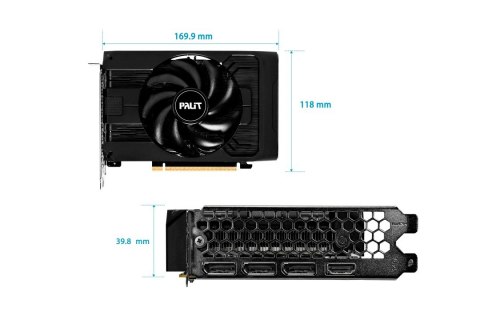 Karta graficzna Palit GeForce RTX 5050 StormX 8GB GDDR6 kompaktowa gaming