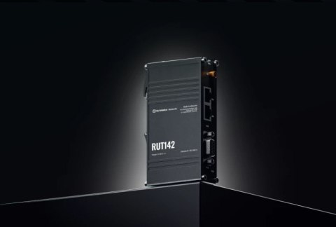 Router TELTONIKA RUT142 przemysłowy Ethernet RS232 WiFi z RMS
