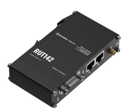 Router TELTONIKA RUT142 przemysłowy Ethernet RS232 WiFi z RMS