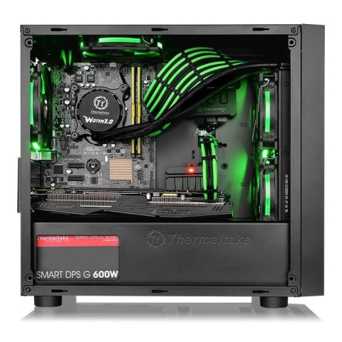 Obudowa Thermaltake Versa H18 mini tower microATX USB 3.0 czarna