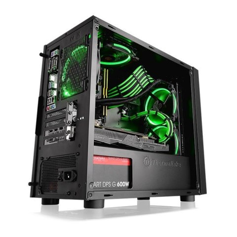 Obudowa Thermaltake Versa H18 mini tower microATX USB 3.0 czarna