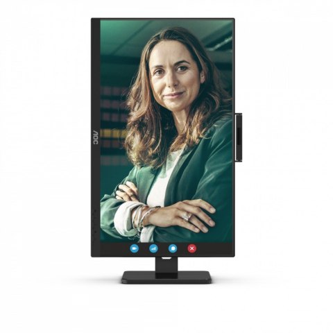 Monitor AOC 24P3QW 24 cali IPS Full HD 75Hz HDMIx2 DP Pivot kamera głośniki