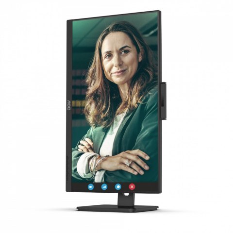 Monitor AOC 24P3QW 24 cali IPS Full HD 75Hz HDMIx2 DP Pivot kamera głośniki