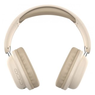 Słuchawki bezprzewodowe Defender FREEMOTION B640 beżowe nauszne z Bluetooth