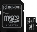 Karta microSD Kingston 8GB CL10 UHS-I przemysłowa odporna na skrajne temperatury