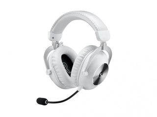 Słuchawki Logitech Pro X 2 Lightspeed bezprzewodowe gaming mikrofon białe