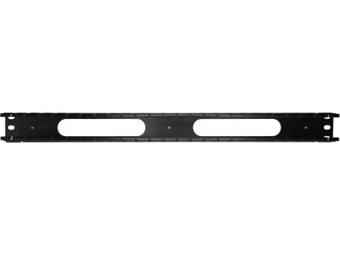 Organizator kabli Alantec 1U 19 cali z pokrywą maskującą czarny