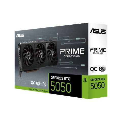Karta graficzna Asus GeForce RTX 5050 PRIME OC 8GB GDDR6 HDMI DP gaming