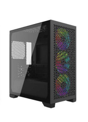 Obudowa Cooler Master Elite 302 czarna midi tower ARGB USB-C