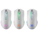 Mysz Defender PANDORA RF 3200 DPI bezprzewodowa gamingowa biała