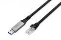 Digitus Kabel Adapter USB RJ45 Gigabit Ethernet 2m Plug-And-Play