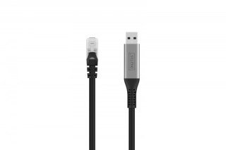 Digitus Kabel Adapter USB RJ45 Gigabit Ethernet 2m Plug-And-Play
