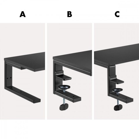 Podstawka Ergo Office ER-303 B do laptopa / monitora ergonomiczna