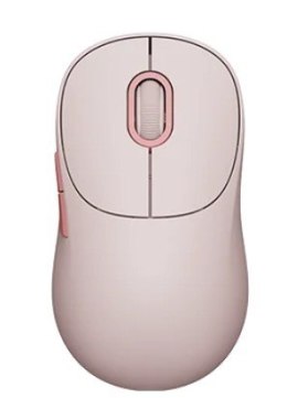 Myszka bezprzewodowa Xiaomi 3 różowa ergonomiczna Bluetooth