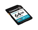 Karta SD Kingston Canvas Go Plus 64GB 200MB/s 4K szybka pamięć