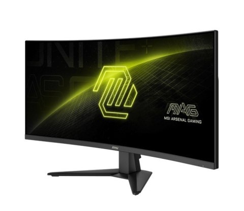MSI Monitor MAG 346CQ 34 cale/LED/UWQHD/Curved/180Hz/czarny