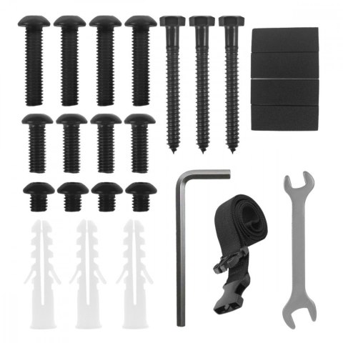 Uchwyt do komputera Maclean MC-116 B czarny z montażem ściennym