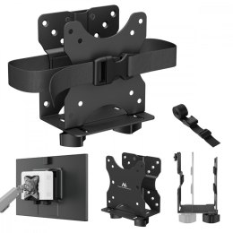 Uchwyt Maclean MC-115B do mini komputerów VESA uniwersalny czarny