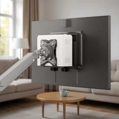 Uchwyt Maclean MC-115B do mini komputerów VESA uniwersalny czarny