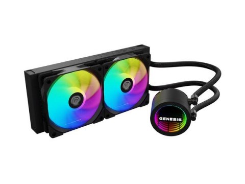 Chłodzenie wodne Natec Hydria Genesis 240 ARGB wydajne do PC