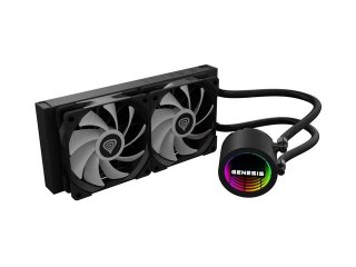 Chłodzenie wodne Natec Hydria Genesis 240 ARGB wydajne do PC
