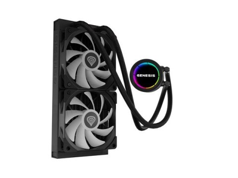 Chłodzenie wodne Natec Hydria Genesis 240 ARGB wydajne do PC