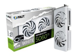 Karta graficzna Palit GeForce RTX 5060 Ti White OC 8GB GDDR7 128 bit cicha