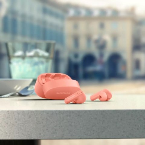 Słuchawki Philips TAT2206PK różowe Bluetooth IPX4 douszne