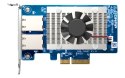 Karta sieciowa QNAP QXG-10G2T 10GbE 2x RJ45 PCIe Gen 3 x4 energooszczędna