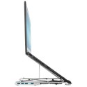 Stojak Targus przenośny z hub USB-A 4 porty solidny aluminiowy