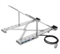 Stojak Targus przenośny z hub USB-A 4 porty solidny aluminiowy