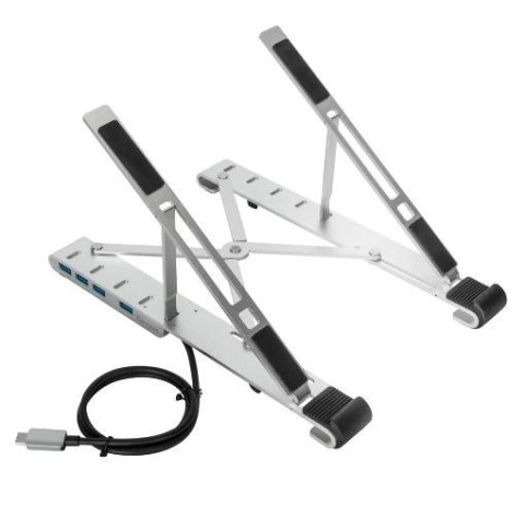 Stojak Targus przenośny z hub USB-A 4 porty solidny aluminiowy